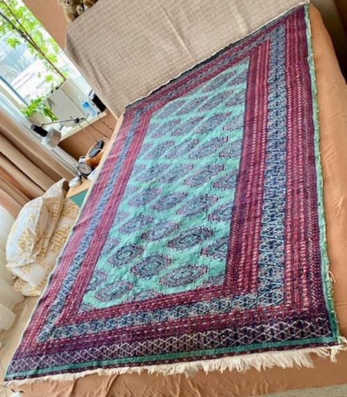 Perzisch tapijt,126 x 205cm, oud-perzisch design, Huis en Inrichting, Stoffering | Tapijten en Kleden, Zo goed als nieuw, 100 tot 150 cm