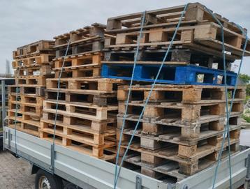 Pallets aanhanger vol div maten incl. bezorgen