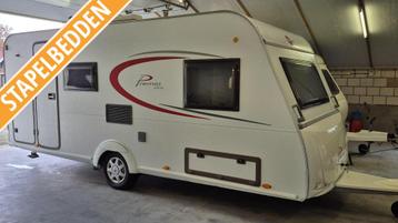 Bürstner Premio 495 TK stapelbed, Mover, Voortent.