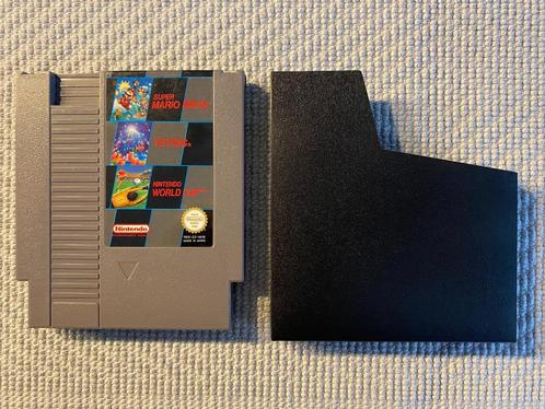 Super Mario Bros / Tetris / World Cup Nintendo NES, Spelcomputers en Games, Games | Nintendo NES, Vanaf 3 jaar, Ophalen of Verzenden