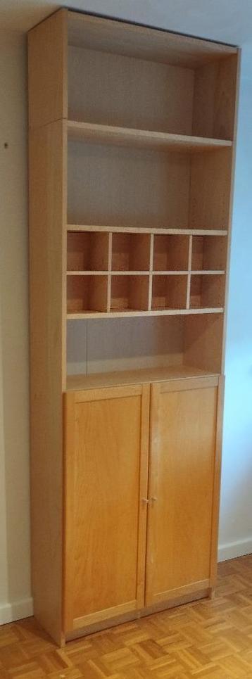 BILLY Ikea kast berken | los bovendeel | deuren | plankinzet - afbeelding 1 BILLY Ikea kast berken | los bovendeel | deuren | plankinzet - afbeelding 1