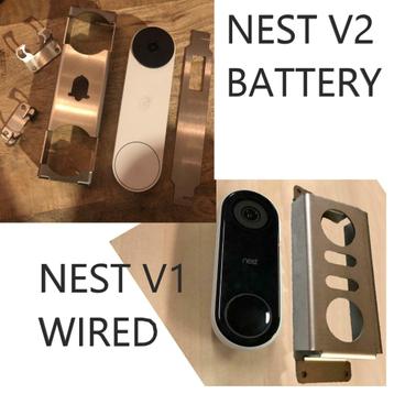 Nest deurbel Cover Anti-diefstal Deurbelbeschermer V1 of V2