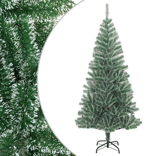 Kunstkerstboom met gevlokt sneeuwgroen 200 cm, Diversen, Kerst, Ophalen