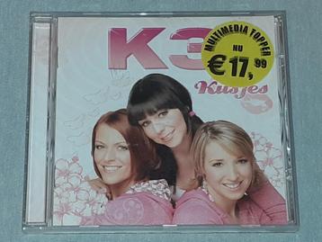 4 cd's van K3- Kusjes, Engeltjes, Parels 2000 & Alle kleure