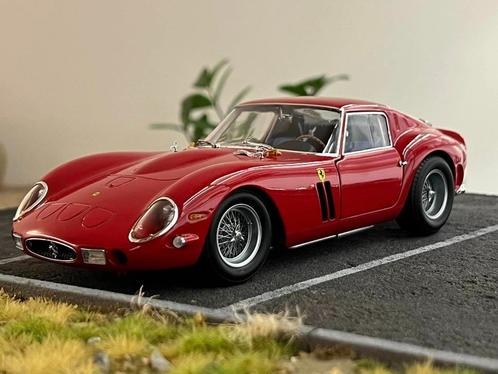 1:18 Ferrari 250 GTO - Red - Kyosho, Hobby en Vrije tijd, Modelauto's | 1:18, Zo goed als nieuw, Auto, Kyosho, Verzenden