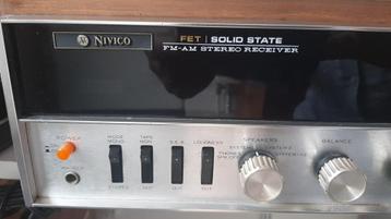 JVC Nivico 5001 FM AM Stereo Receiver Solid State phono