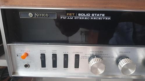 JVC Nivico 5001 FM AM Stereo Receiver Solid State phono, Audio, Tv en Foto, Versterkers en Receivers, Gebruikt, Stereo, Minder dan 60 watt