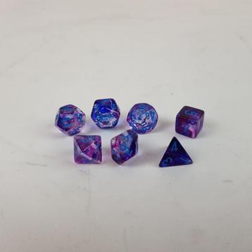 Mini polydice nebula 7 dice set || Nu voor maar € 4.99