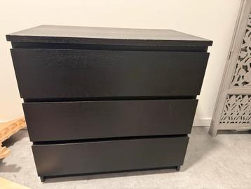 IKEA Malm Ladekast - Zwartbruin - afbeelding 1 IKEA Malm Ladekast - Zwartbruin - afbeelding 1