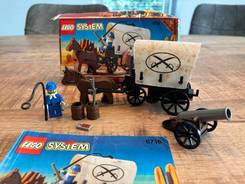Lego Western set 6716 Weapons Wagon uit 1996 - COMPLEET, Kinderen en Baby's, Speelgoed | Duplo en Lego, Gebruikt, Lego, Complete set