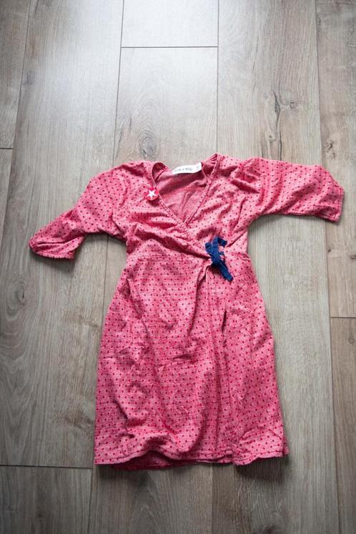 Roze / rood jurkje Kik Kid maat 98, Kinderen en Baby's, Kinderkleding | Maat 98, Gebruikt, Meisje, Jurk of Rok, Ophalen of Verzenden
