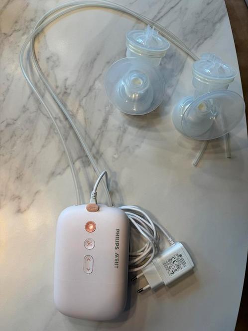 Philips Avent Elektrische borstkolf dubbel SCF397/11, Kinderen en Baby's, Babyvoeding en Toebehoren, Zo goed als nieuw, Borstkolf