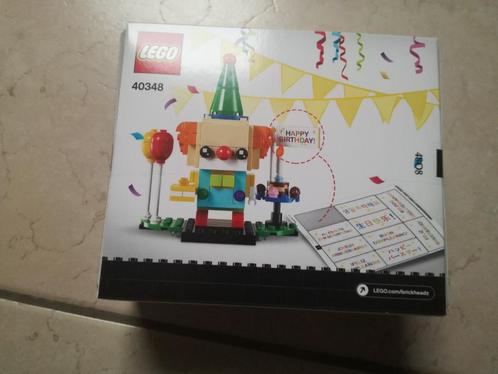 Lego Brickheadz - verjaardag, birthday clown - 40348, Kinderen en Baby's, Speelgoed | Duplo en Lego, Nieuw, Lego, Complete set