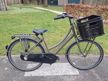 Legergroene cortina u4 26INCH meisjesfiets, 3 versnellingen
