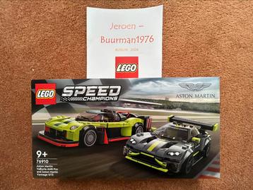 Lego 76910 Aston Martin Valkyrie & Vantage GT3 (NIEUW&MISB)