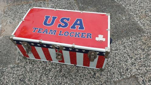 Kist USA Team Locker uit 1983, Muziek en Instrumenten, Behuizingen en Koffers, Gebruikt, Ophalen of Verzenden