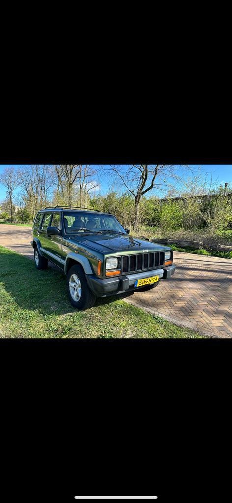 Jeep Cherokee 4.0 I 5DRS AUT 1997 Groen, Auto's, Jeep, Particulier, Cherokee, 4x4, Airbags, Airconditioning, Alarm, Centrale vergrendeling