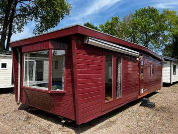 Red Cedar Chalet 10 x 3,80 m Dubbelglas, Winterhard 