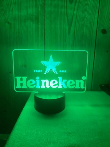 Heineken lamp 