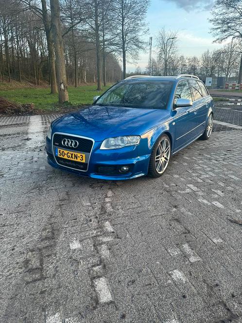 Audi A4 3.0 V6 Avant 162KW Quattro AUT 2003 Blauw, Auto's, Audi, Particulier, A4, 4x4, ABS, Adaptive Cruise Control, Airbags, Airconditioning