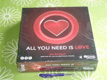 Nieuw in seal: All you need is Love - bordspel