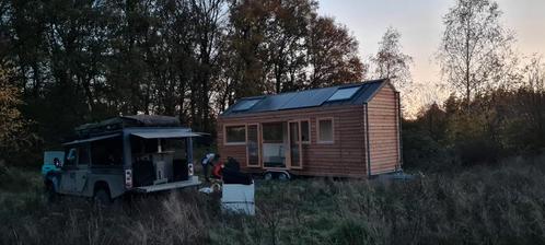 Zelfvoorzienend Tiny house op trailer te koop, Huizen en Kamers, Recreatiewoningen te koop, Overige soorten, Verkoop zonder makelaar