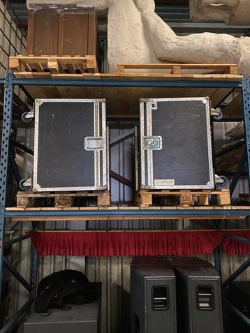 Kabelcases, flightcases op wielen