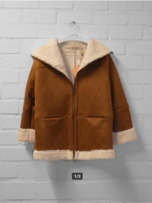 Rue de Femme - Lammy look Jas maat S - Nieuw €220, Kleding | Dames, Jassen | Winter, Nieuw, Maat 36 (S), Ophalen of Verzenden