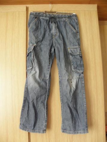 Goedkope blauwe speel jeansbroek broek MAYORAL mt 8 (128)