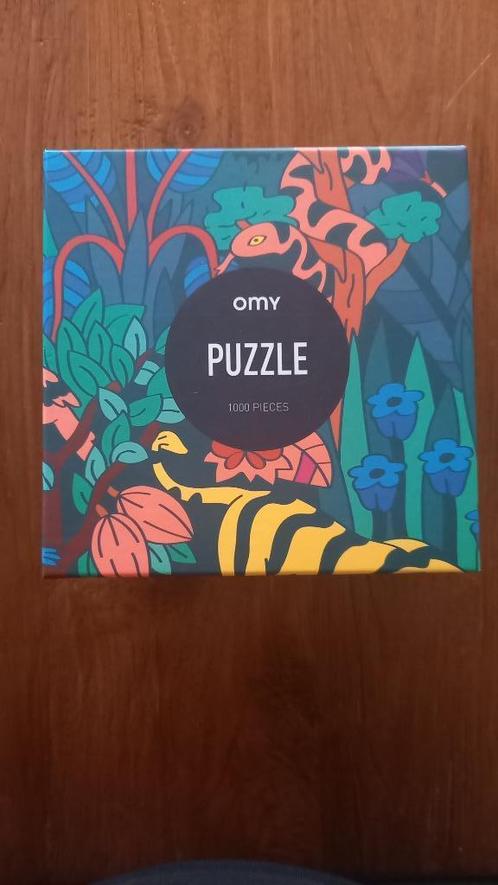 Omy puzzel Tropical 1000 stukjes, Hobby en Vrije tijd, Denksport en Puzzels, Zo goed als nieuw, Legpuzzel, 500 t/m 1500 stukjes