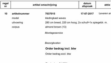 Grote kledingkast - gratis - afbeelding 2 Grote kledingkast - gratis - afbeelding 2
