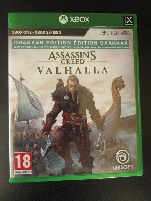 Assassin's Creed Valhalla - Drakkar Edition - xbox one, Spelcomputers en Games, Games | Xbox One, Zo goed als nieuw, Avontuur en Actie