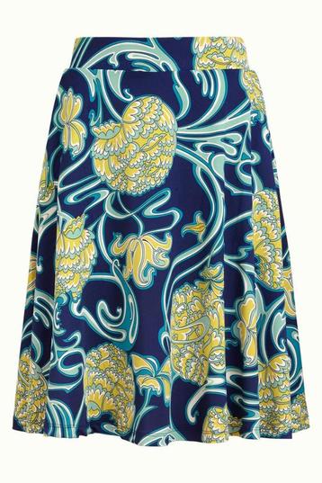 King Louie Serena Skirt Coronado Peacoat Blue XL nieuw