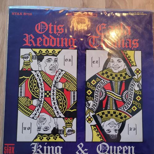 lp,,Otis Redding & Carla Thomas – King & Queen, Cd's en Dvd's, Vinyl | R&B en Soul, Gebruikt, 1960 tot 1980, Ophalen of Verzenden