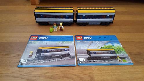 NIEUW=2x Lego trein wagons uit de set 60197, Kinderen en Baby's, Speelgoed | Duplo en Lego, Nieuw, Losse stenen, Ophalen of Verzenden