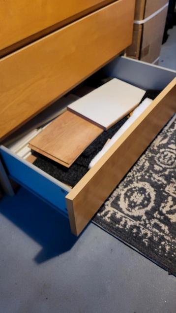 Ikea Malm ladekast - eikenfineer - 81x48x100cm - afbeelding 3 Ikea Malm ladekast - eikenfineer - 81x48x100cm - afbeelding 3