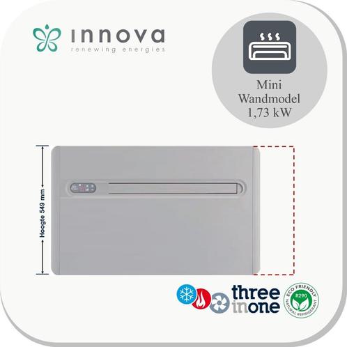 Innova 2.0 Monoblock 9HP Airco zonder buitendeel, Witgoed en Apparatuur, Airco's, Nieuw, Wandairco, 100 m³ of groter, 3 snelheden of meer