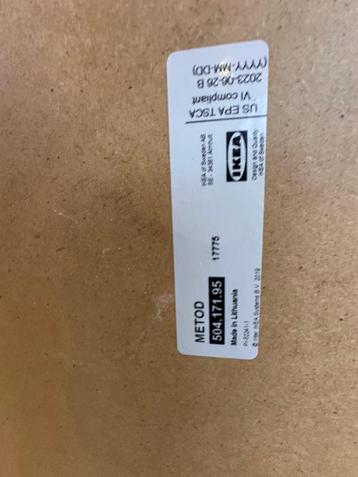 Nieuwe IKEA METOD ladekast + MAXIMERA uittrekbare lade - afbeelding 6 Nieuwe IKEA METOD ladekast + MAXIMERA uittrekbare lade - afbeelding 6