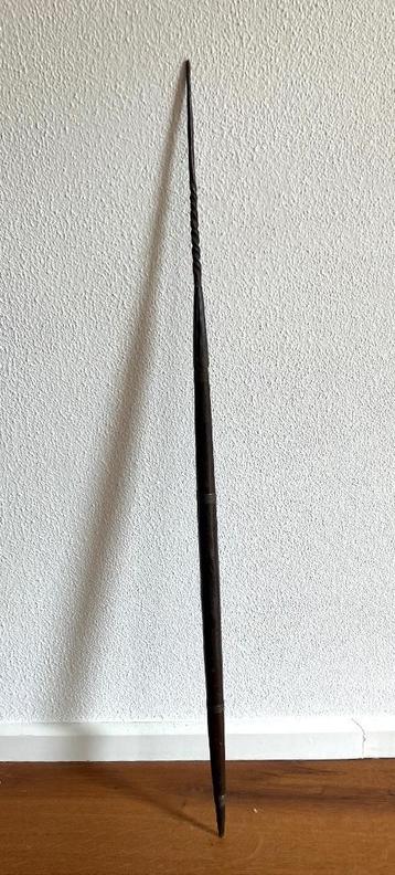 Originele antieke Afrikaanse speer, Congo