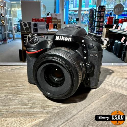 Nikon D7100 + AF-S DX NIKKOR 35mm f/1.8G Lens | Met garantie, Audio, Tv en Foto, Fotocamera's Digitaal, Zo goed als nieuw