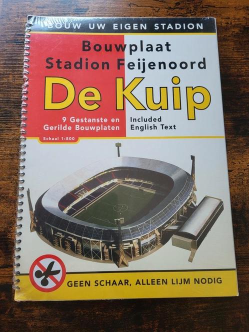 Feyenoord stadion de Kuip bouwplaat Nieuw in folie, Verzamelen, Sportartikelen en Voetbal, Nieuw, Feyenoord, Ophalen of Verzenden