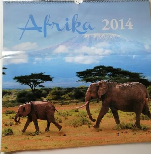 kalender  Afrika  2014 (ongebruikt) – gratis, Huis en Inrichting, Overige Huis en Inrichting, Nieuw, Ophalen