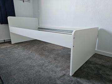 1 persoons bed 90x200 Ikea Askvoll wit - afbeelding 7 1 persoons bed 90x200 Ikea Askvoll wit - afbeelding 7