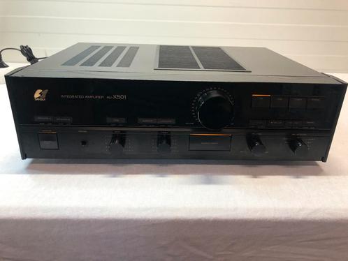 SANSUI AU-X501 versterker met garantie!, Audio, Tv en Foto, Stereo-sets, Gebruikt, Overige merken, Ophalen of Verzenden