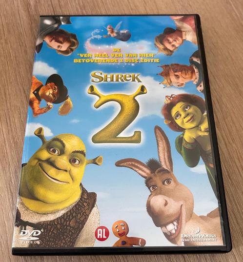 2-DVD Shrek 2 Mike Myers Eddie Murphy Cameron Diaz, Cd's en Dvd's, Dvd's | Tekenfilms en Animatie, Zo goed als nieuw, Amerikaans