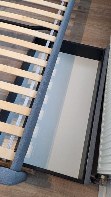 Bed ikea hauga 160x200, with 2 drawers - afbeelding 3 Bed ikea hauga 160x200, with 2 drawers - afbeelding 3