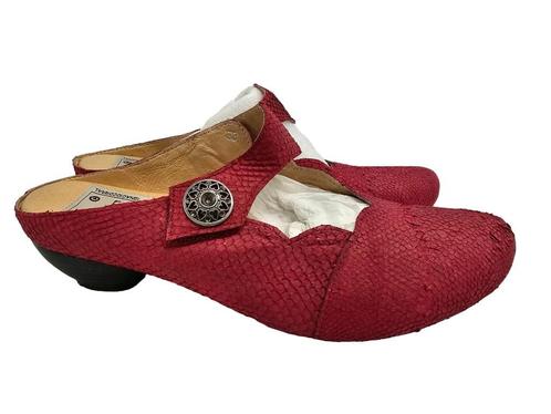 rode leer sandalen van Art maat 38 (24523), Kleding | Dames, Schoenen, Ophalen of Verzenden