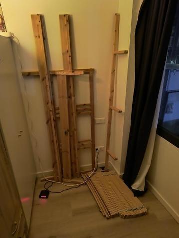 Bedframe Fjellse met lattenbodems 140x200 cm - afbeelding 4 Bedframe Fjellse met lattenbodems 140x200 cm - afbeelding 4