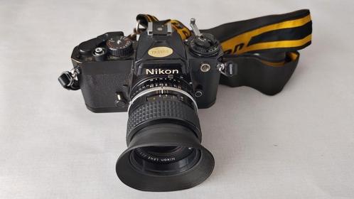 Nikon FE SLR met Nikon lens 100mm 1;2,8, Audio, Tv en Foto, Fotocamera's Analoog, Gebruikt, Nikon, Ophalen of Verzenden