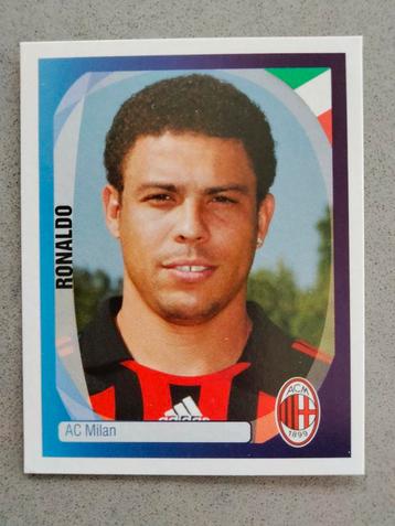 Ronaldo Nazario AC Milan 2007 sticker. Zeer goede conditie!